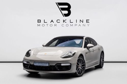 Porsche Panamera 4S E- HYBRID BUY NOW, PAY 2027 | THE BLACKLINE STANDARD | 1 Year Blackline Warranty, GCC, Low KMs, High Spec