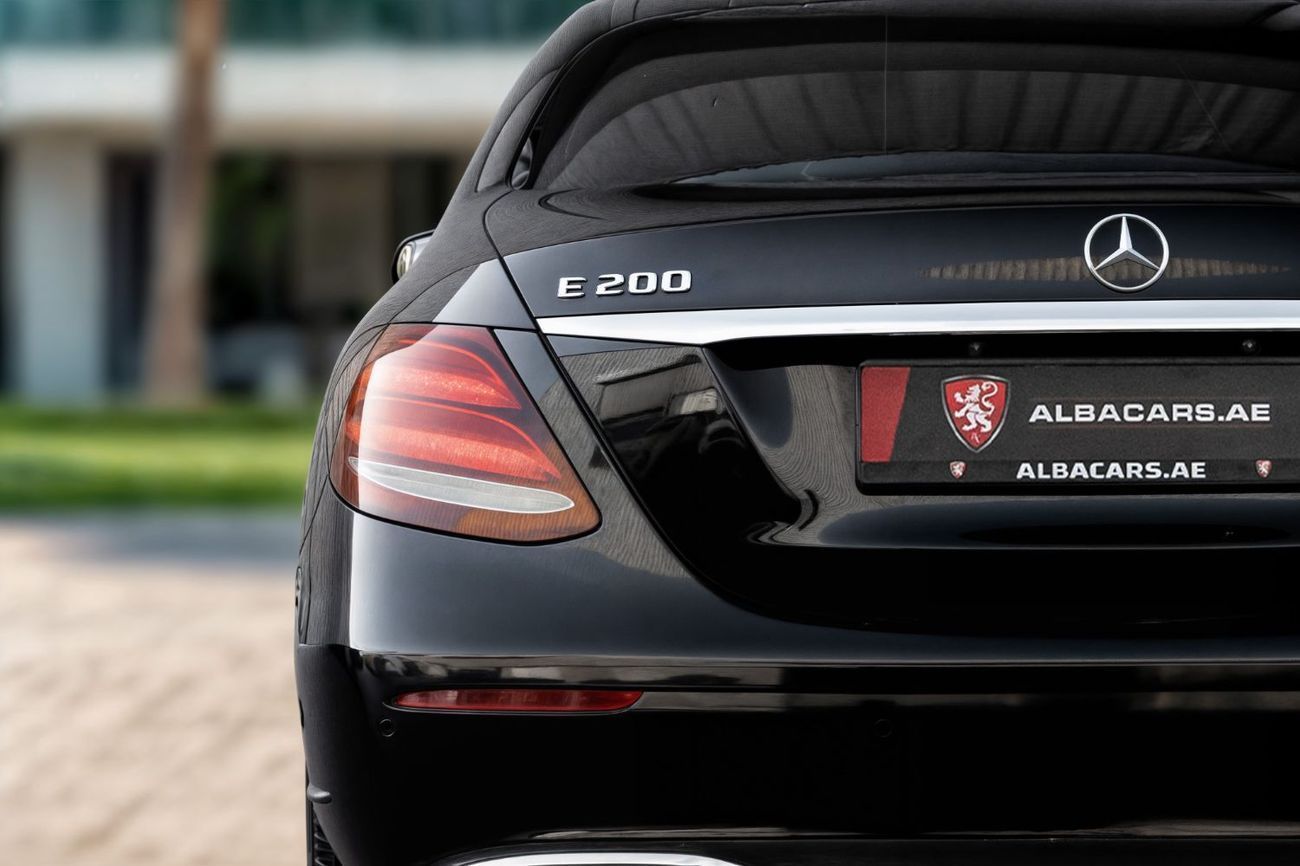 مرسيدس بنز E200 E200 | 2,487 P.M  | 0% Downpayment | ONE OWNER!