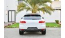 Porsche Macan S - 57,000 Kms Only - AED 3,310 Per Month! - 0% DP