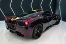 فيراري 458 إيطاليا STD 2014 Ferrari 458 Italia, Carbon Fiber Driver Zone + LEDs, GCC Specs!!