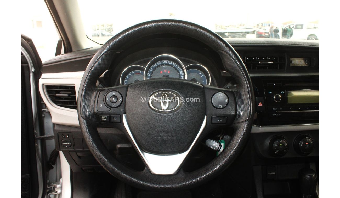 Toyota Corolla GLI Mid Toyota Corolla 2015 GCC, in excellent condition