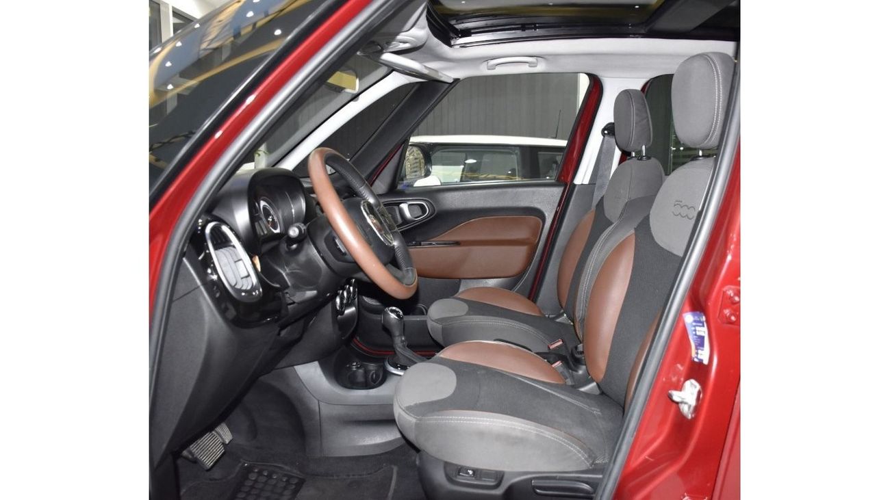 Fiat 500L EXCELLENT DEAL for our FIAT 500 L ( 2015 Model ) in Red Color GCC Specs