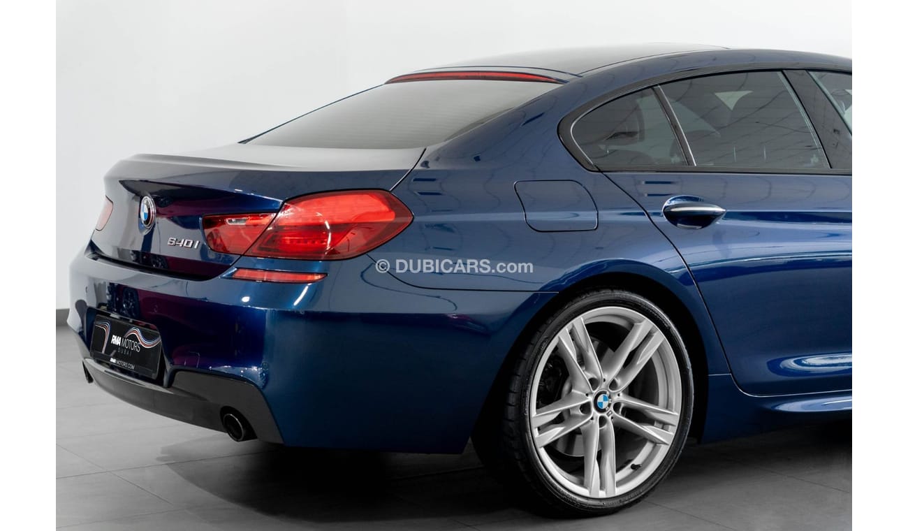BMW 640i 2015 BMW 640 Gran Coupe / M Sports Package / Full-Service History