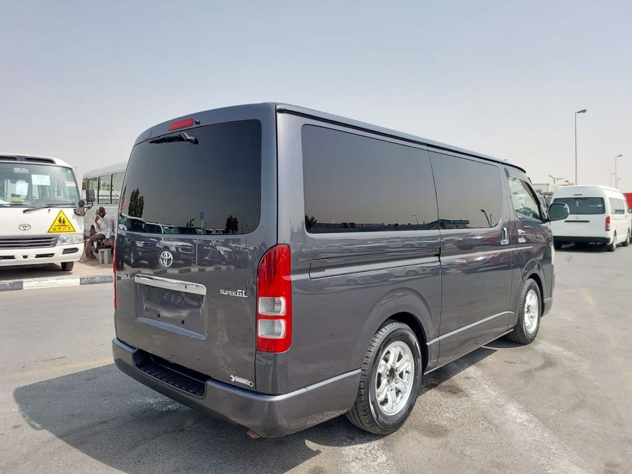 Toyota Hiace (RAMADAN OFFER) TOYOTA HIACE VAN RHD 2008 MODEL 2.0 L PETROL AUTOMATIC(PM76438)