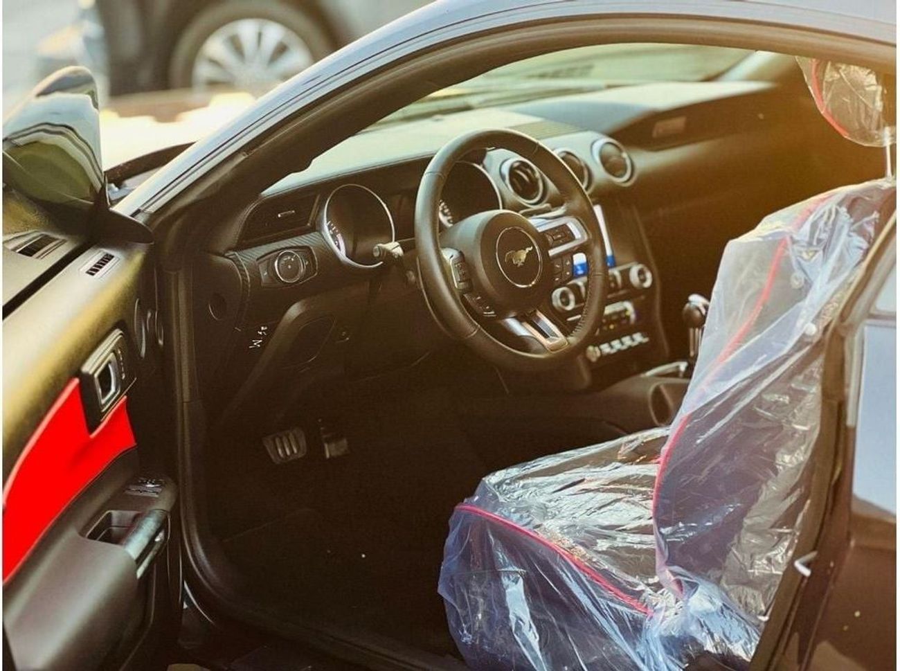 Ford Mustang EcoBoost FastBack | Monthly AED 1400/- | 0% DP | Blindspot | Touch Screen | # 40925