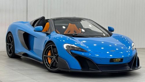 مكلارين 675LT 2016 McLaren 675LT Spider 1 Of 500, 13 Months McLaren Warranty, Carbon Fiber Package, GCC