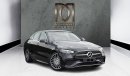 Mercedes-Benz C200 AMG/2023/GCC/DEALER WARRANTY. Local Registration +5%