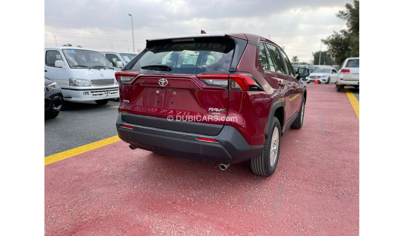 Toyota RAV4 Toyota Rav4 2.0L 4WD GCC  with Rear Camera, Parking Sensors RED Model 2021