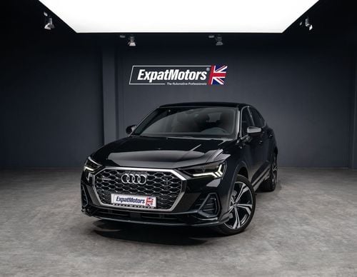 Audi Q3 Sportback 40 TFSI 2.0L FWD S-Line • Agency Warranty Service + Contract • GCC