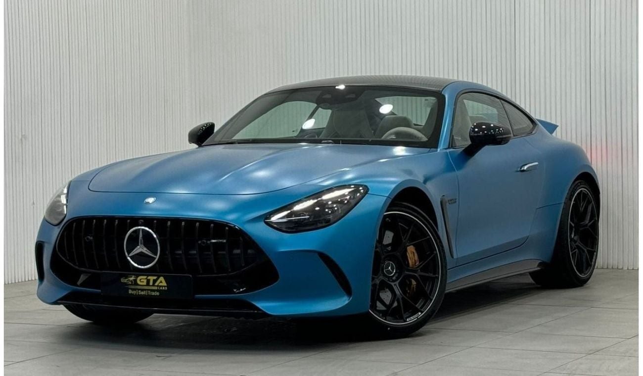 Mercedes-Benz AMG GT 2025 Mercedes-AMG GT63 Coupe, Brand New, Special Hyper Blue Magno Color, One Year Warranty