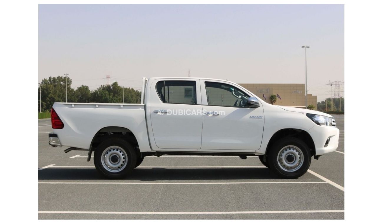 Toyota Hilux 2022 | DLX BASIC DIESEL MT 4X4 - BLACK INTERIOR AND FABRIC SEATS WITH GCC SPECS - EXPORT ONL