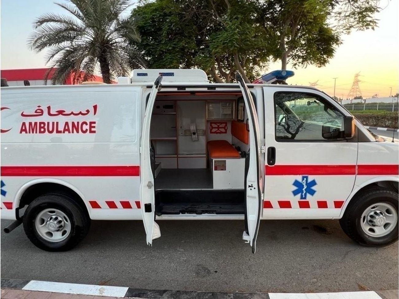 Chevrolet Express CHEVROLET EXPRESS 2016 GCC AMBULANCE FOR EXPORT