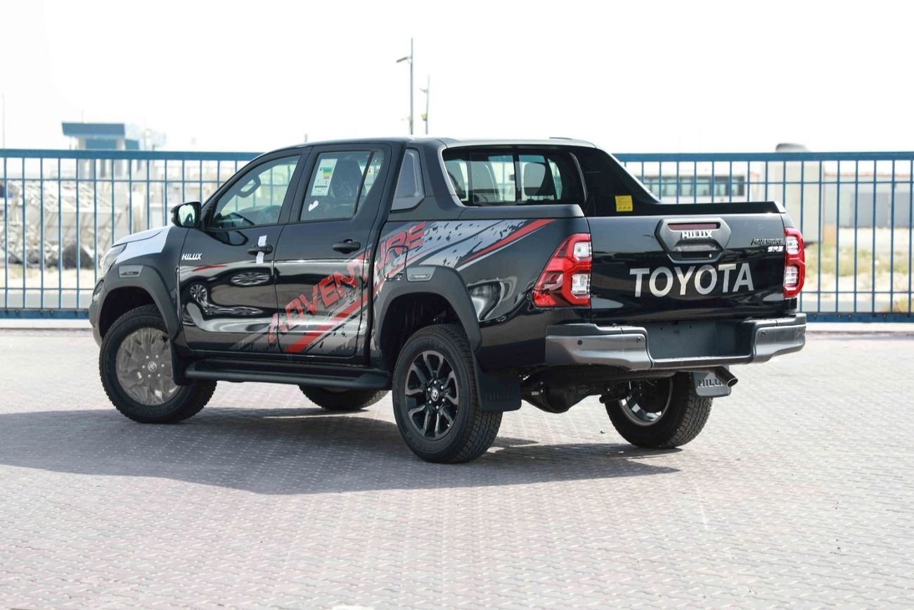 Toyota Hilux 2024 Toyota Hilux 4x4 DC 2.8 ADVENTURE-Z - Black inside Black | Export Only