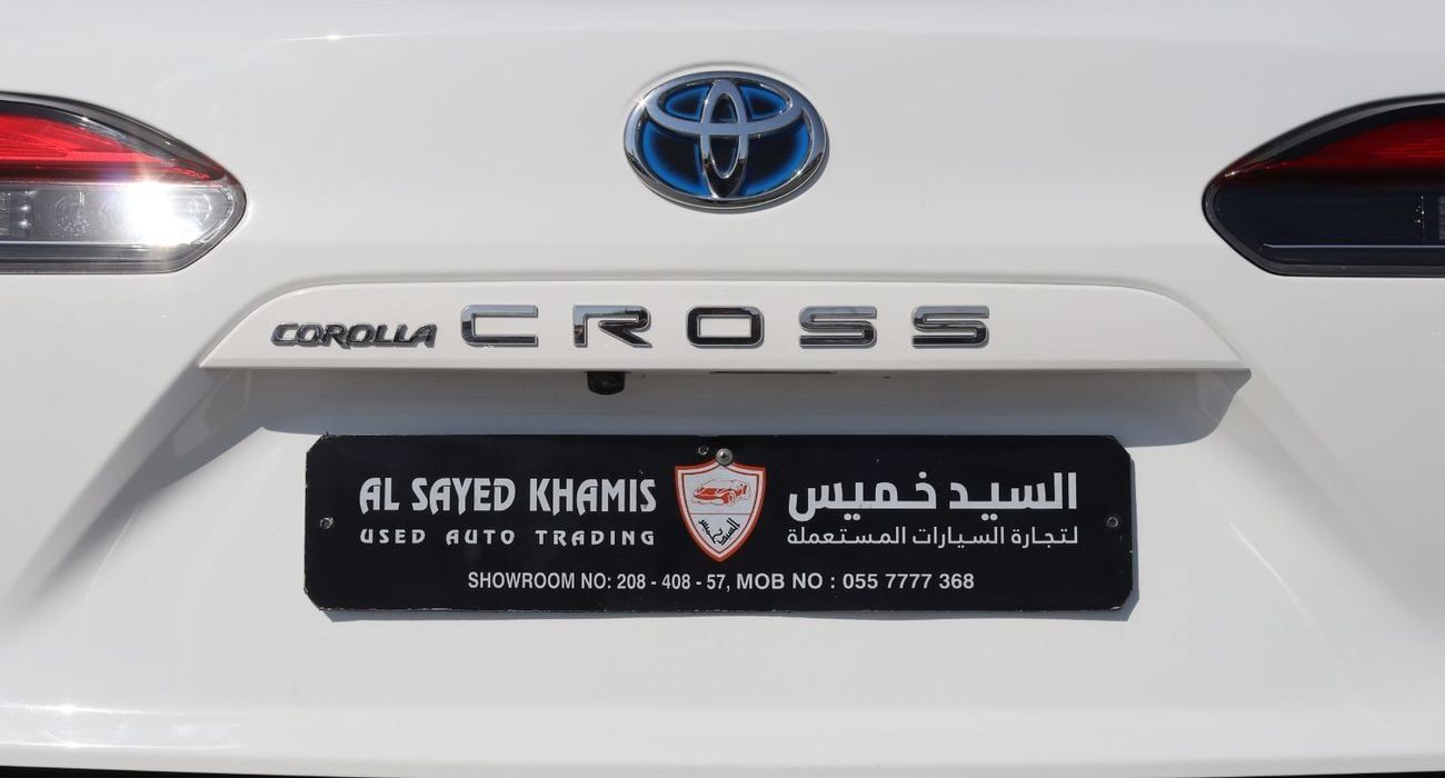 Toyota Corolla Cross 1.8L XL (HEV) Toyota Corolla Cross Hybrid - 2023 - GCC - Under Warranty - Full Options - 1.8L  - Exc