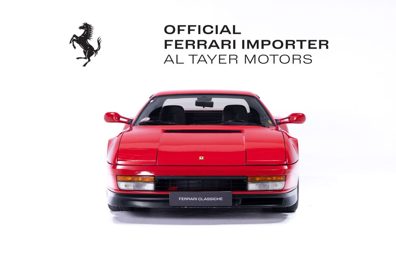 Ferrari Testarossa Drive the Legend: Classiche MY in Rosso Corsa