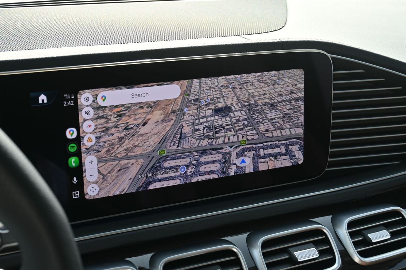 مرسيدس بنز GLS 450 Mercedes GLS 450 3.0L Turbo In-Line 6 with Mild Hybrid, Model 2025