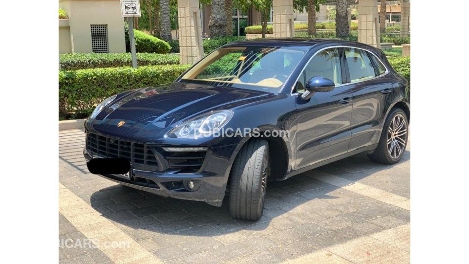 Porsche Macan S for sale AED 245,000. Blue, 2018