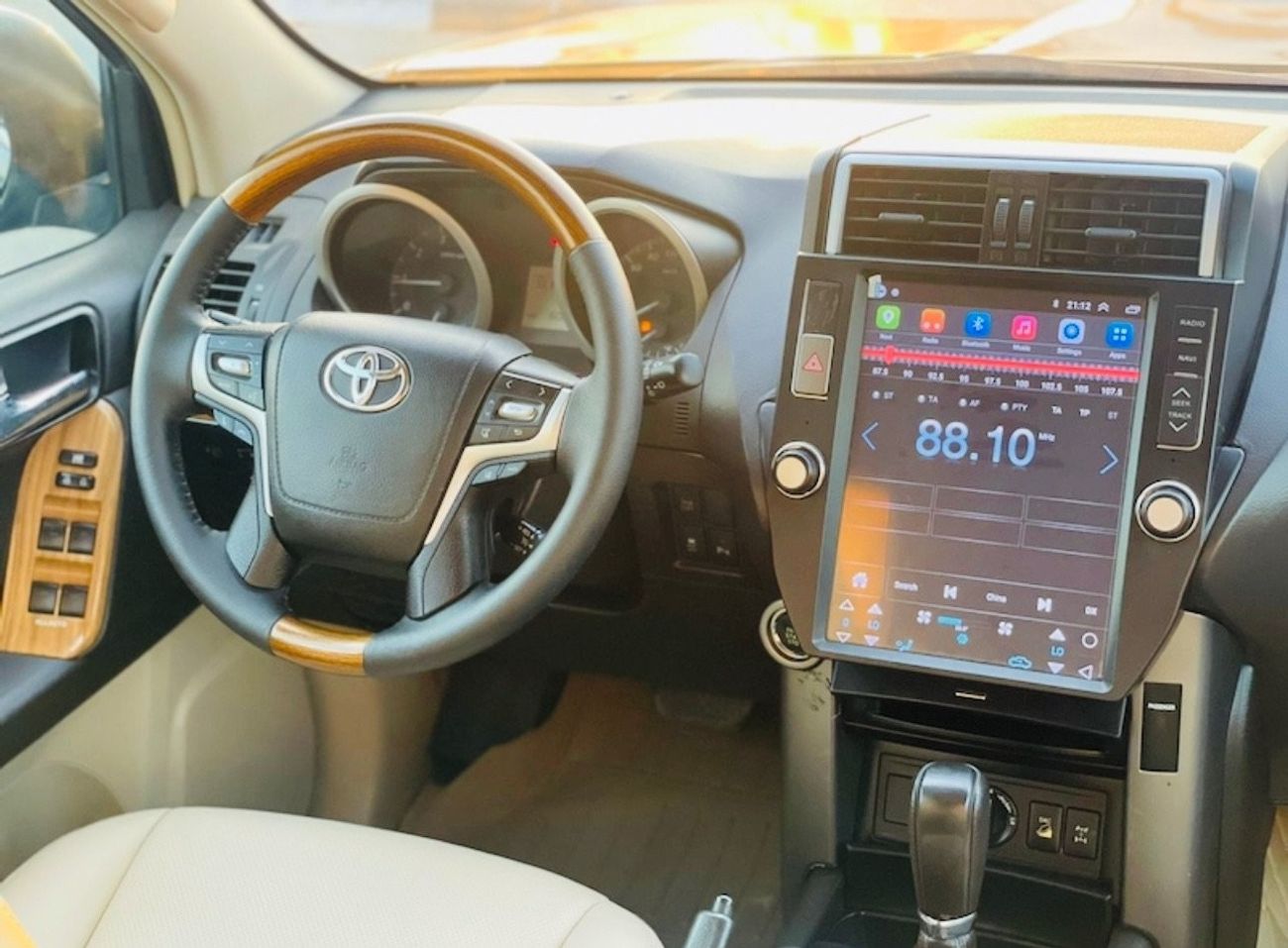 Toyota Prado Toyota prado 2011 black color upgrade to 2023