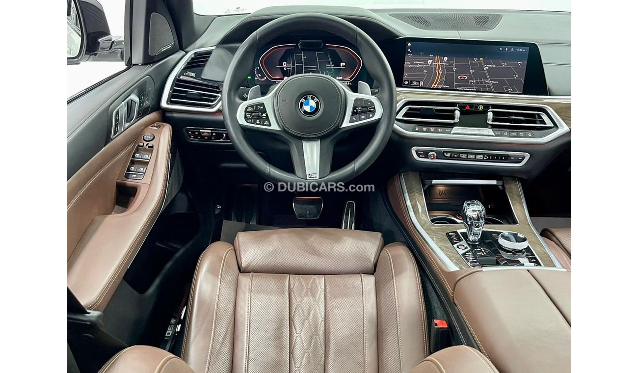 BMW X5 50i M Sport 2020 BMW X5 M50i V8, BMW Warranty/Service Pack 2025, Full Options, GCC Specs