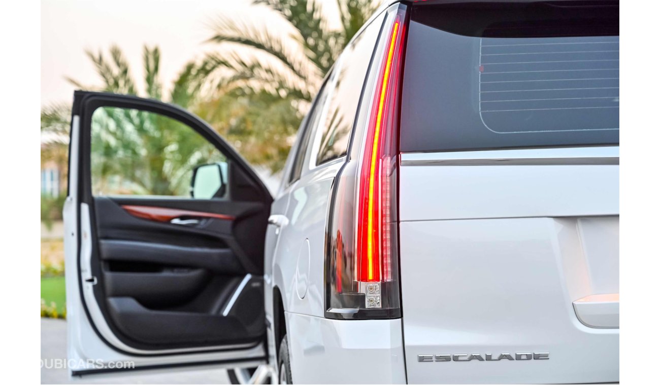 Cadillac Escalade | AED 2,722 Per Month | 0% DP |  Fully Loaded | Immaculate Condition