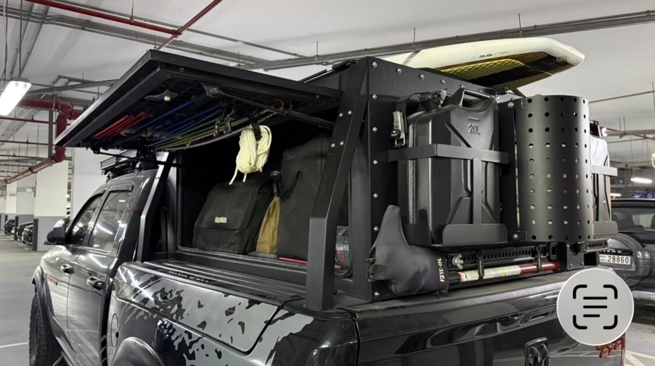 RAM 1500 GCC SPORT Fully Built Overlanding rig meant for long expositions.