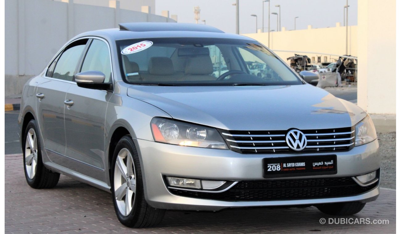 Volkswagen Passat Volkswagen Passat 2015 GCC in excellent condition without accidents, very clean from inside and outs