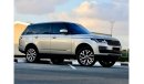 Land Rover Range Rover Vogue Supercharged Vogue supercharge  2019 120000km Warranty till 9/2024