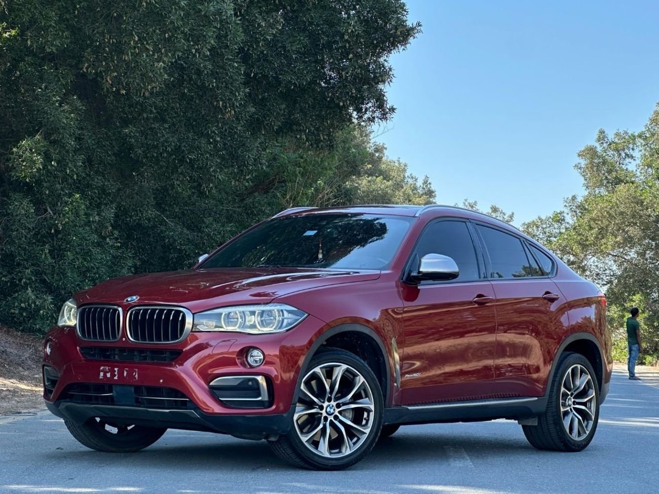 بي أم دبليو X6 50i Luxury 4.4L BMW X6 X DRIVE50i 2015 GCC FULL OPITION // PERFECT CONDITION