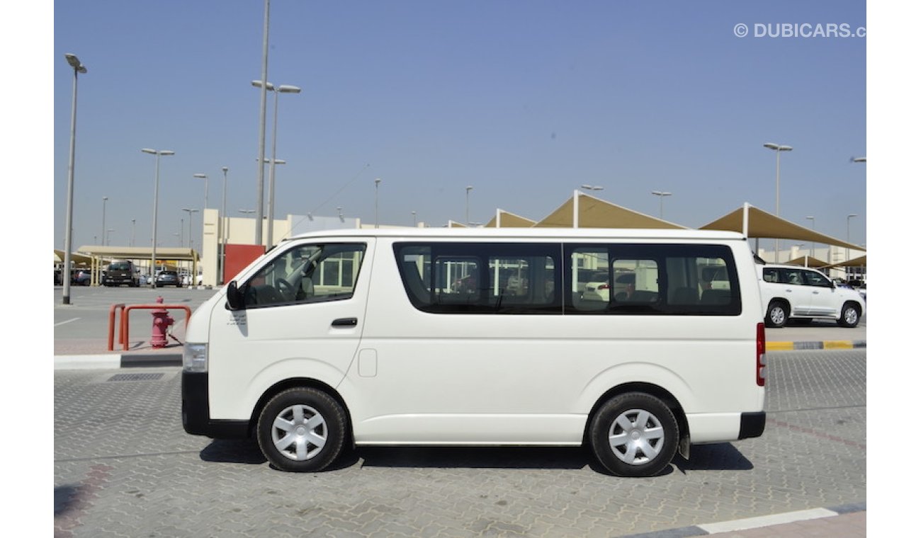 تويوتا هاياس STANDARD ROOF 15 SEATER BUS GCC SPECS