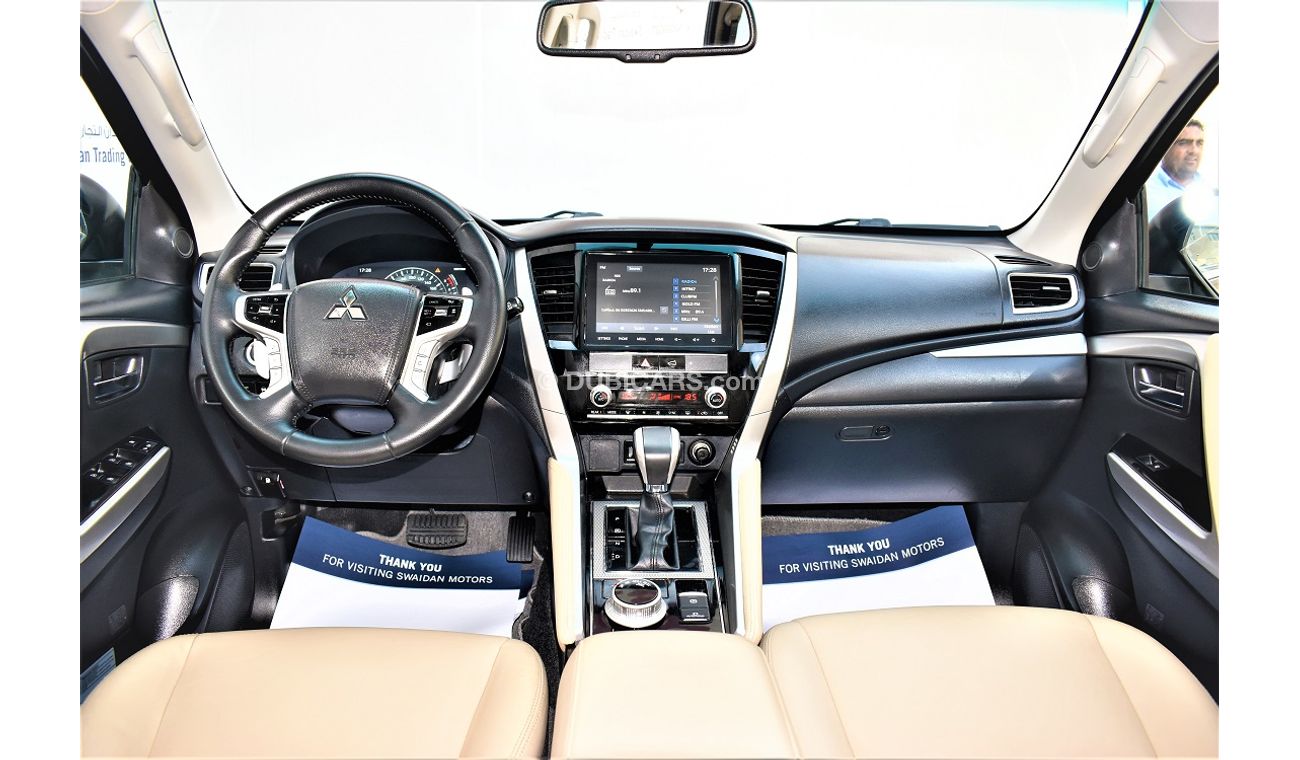 Mitsubishi Montero AED 1774 PM | 3.0L GLS V6 4WD GCC DEALER WARRANTY