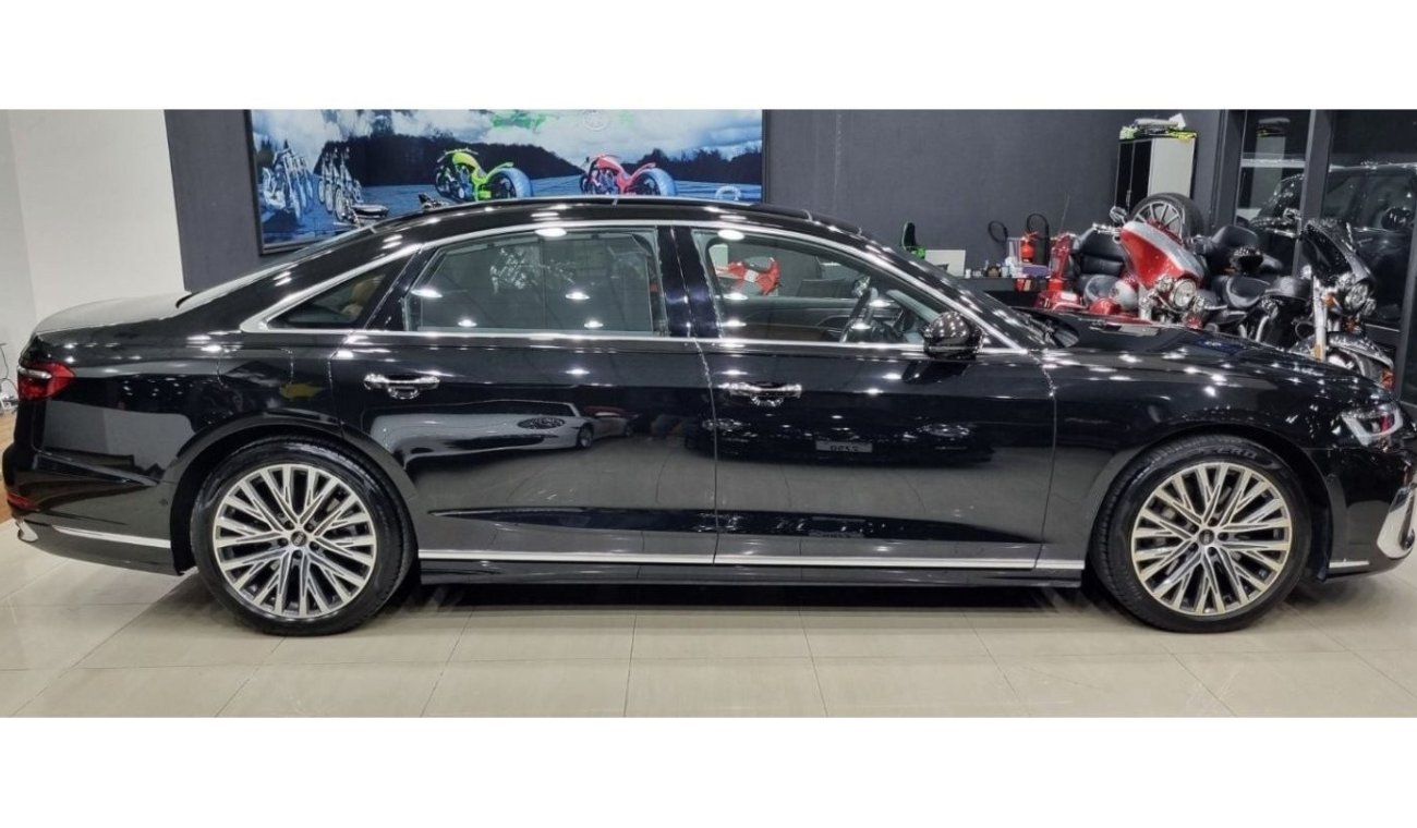 أودي A8 AUDI A8L 55TFSI GCC 2023 IN IMMACULATE CONDITION (WARRANTY+SERVICE CONTRACT FROM OFFICIAL DEALER)