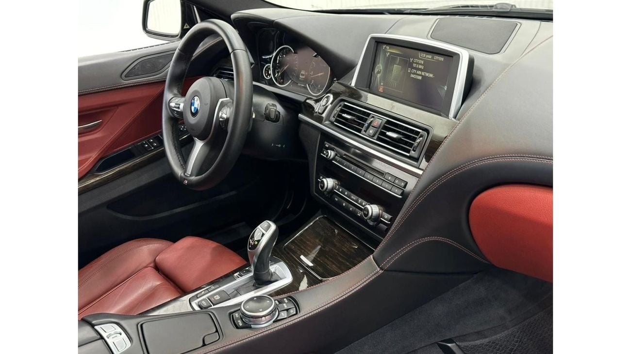 بي أم دبليو 640i M سبورت 2015 BMW 640i M-Sport, Full BMW Service History, Very Low Kms, GCC