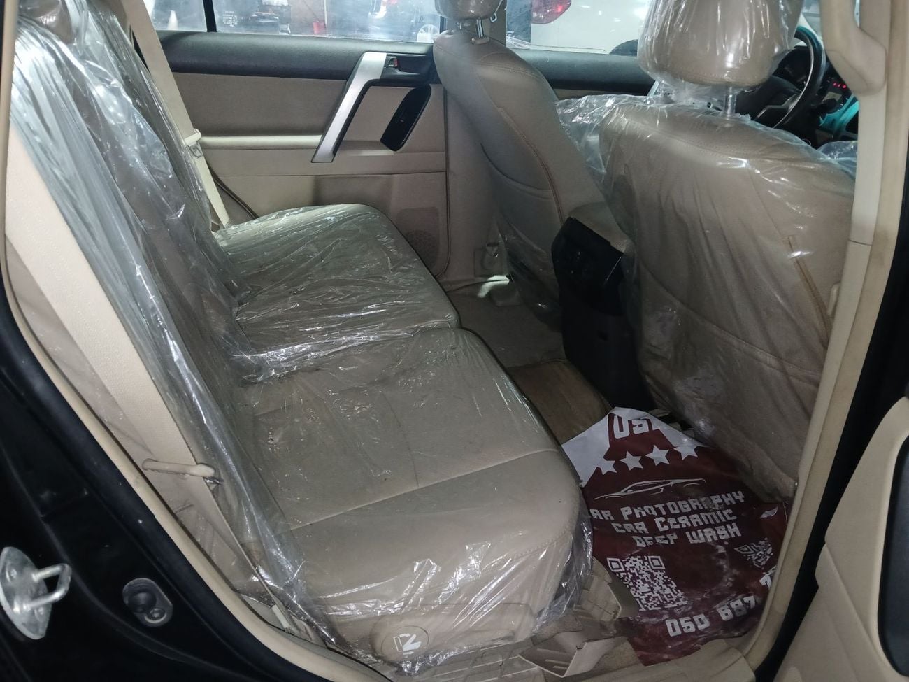 Toyota Prado TX-L 2.7L v4 petrol Engine Colour Black Transmission Automatic Interior Beige Leather seats 7seats back C