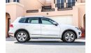 Volkswagen Touareg SEL Full option GCC 2016 AED 2,290 P.M with 0% D.P under warranty till 28/08/2021