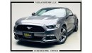 Ford Mustang GCC / WARRANTY OPEN MILEAGE + FREE SERVICE CONTRACT OPEN MILEAGE / LEATHER SEATS + NAVIGATION + LED