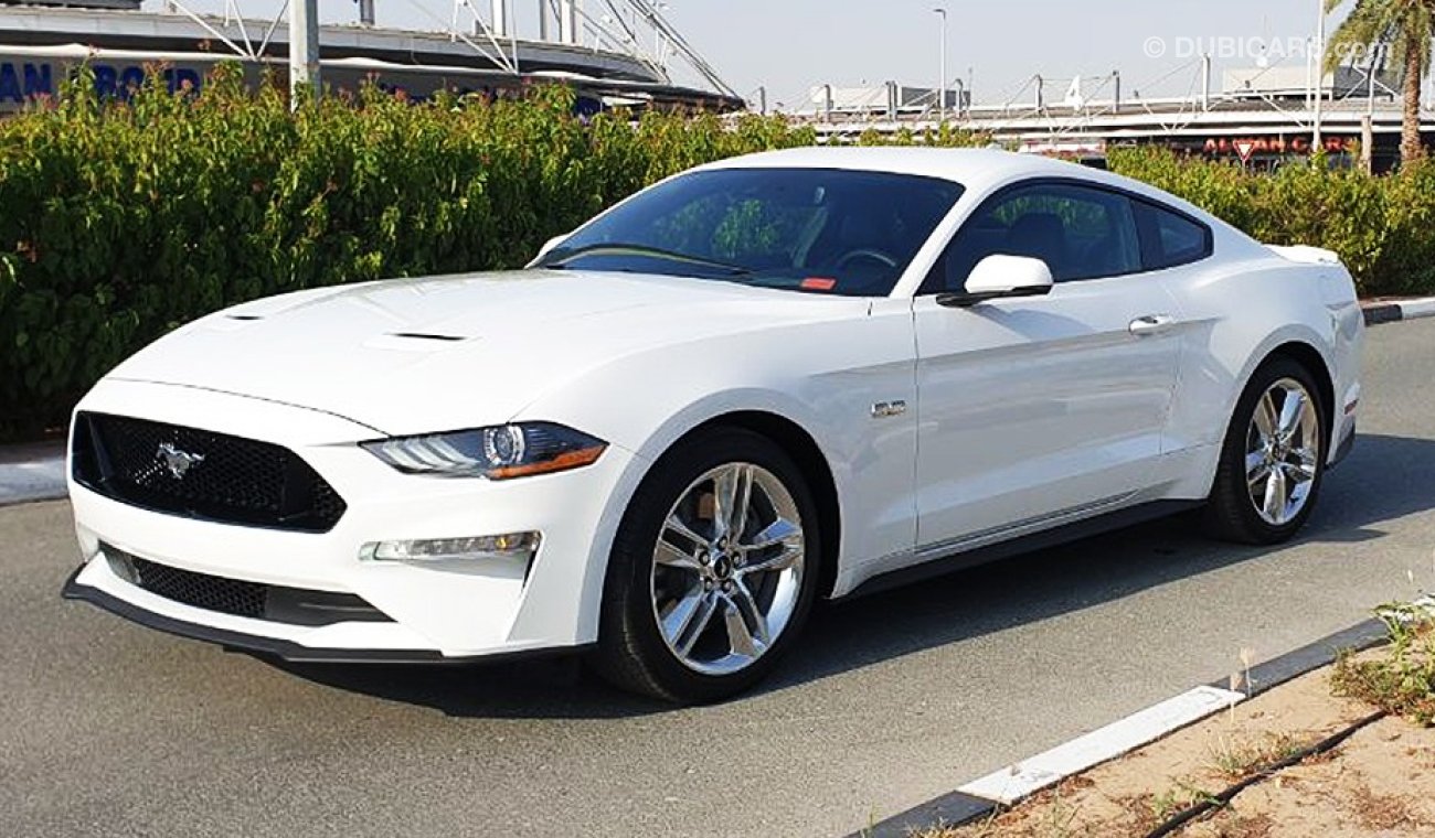 Ford Mustang 2020 GT Premium, 5.0 V8 GCC, 0km w/ 3Yrs or 100K km WTY + 60K km SERV from Al Tayer