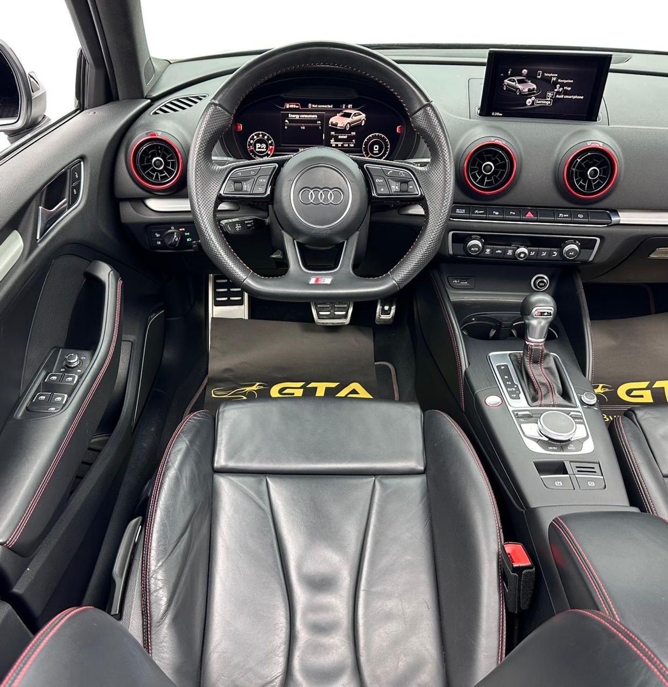 Audi S3 TFSI quattro 2.0L 2018 Audi S3 TFSI Quattro, Full Service History, GCC