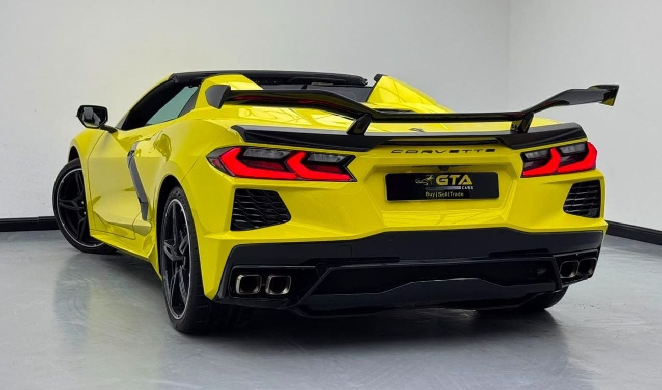 Chevrolet Corvette 2022 Chevrolet Corvette Stingray C8 3LT, 2027 Chevrolet Warranty, Chevrolet Service History, GCC