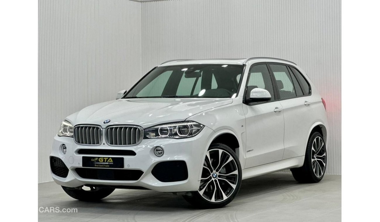 بي أم دبليو X5 50i M سبورت 2018 BMW X5 Xdrive 50i V8, BMW Warranty 2023, BMW Service Pack 2024, Low Kms, GCC Specs