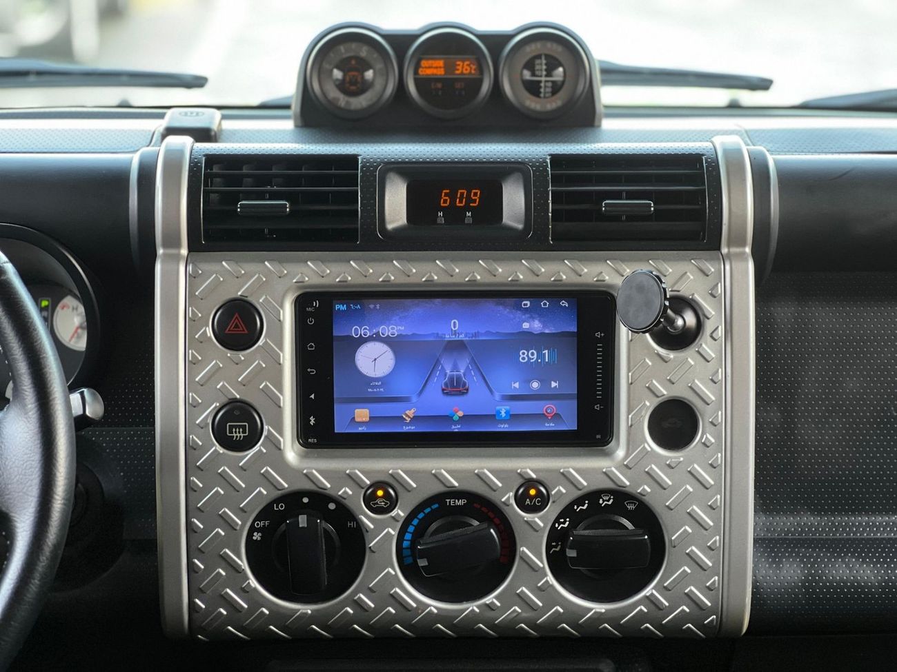 تويوتا إف جي كروزر TOYOTA FJ 2008 GCC GOOD CONDITION INSIDE OUT SIDE