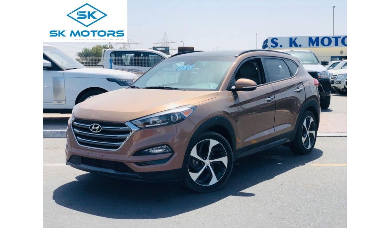 Hyundai Tucson 1.6L TURBO ENGINE-FRONT POWER SEATS-DVD-CRUISE-PANORAMIC ROOF-REAR CAMERA-ALLOY RIMS-LOT-606