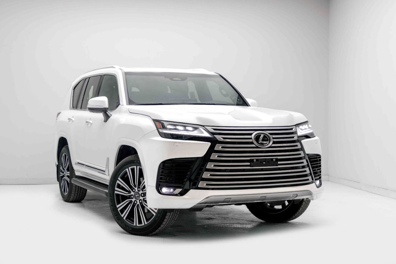 Lexus LX 600 Signature 3.5L - Sonic Quartz Inside Red | Export Only