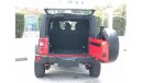Jeep Wrangler Unlimited Sport GCC JEEP WRANGLER V6 3.6 FULL SERVICE HISTORY ONLY 1390/MONTHS