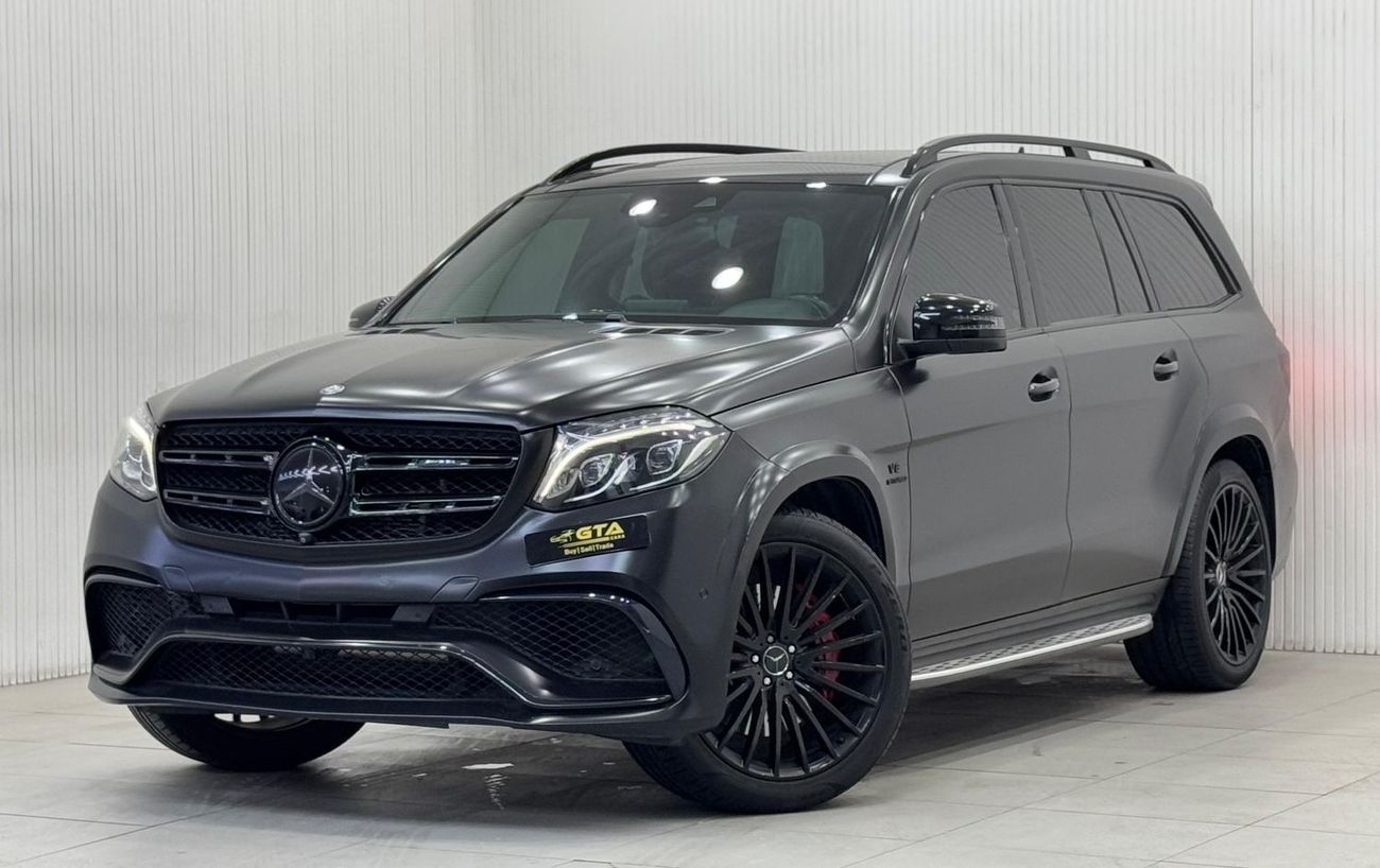 Mercedes-Benz GLS 63 AMG Std 5.5L 2016 Mercedes Benz GLS63 AMG 4MATIC, Full Service History, Fully Loaded, 7 Seater, GCC