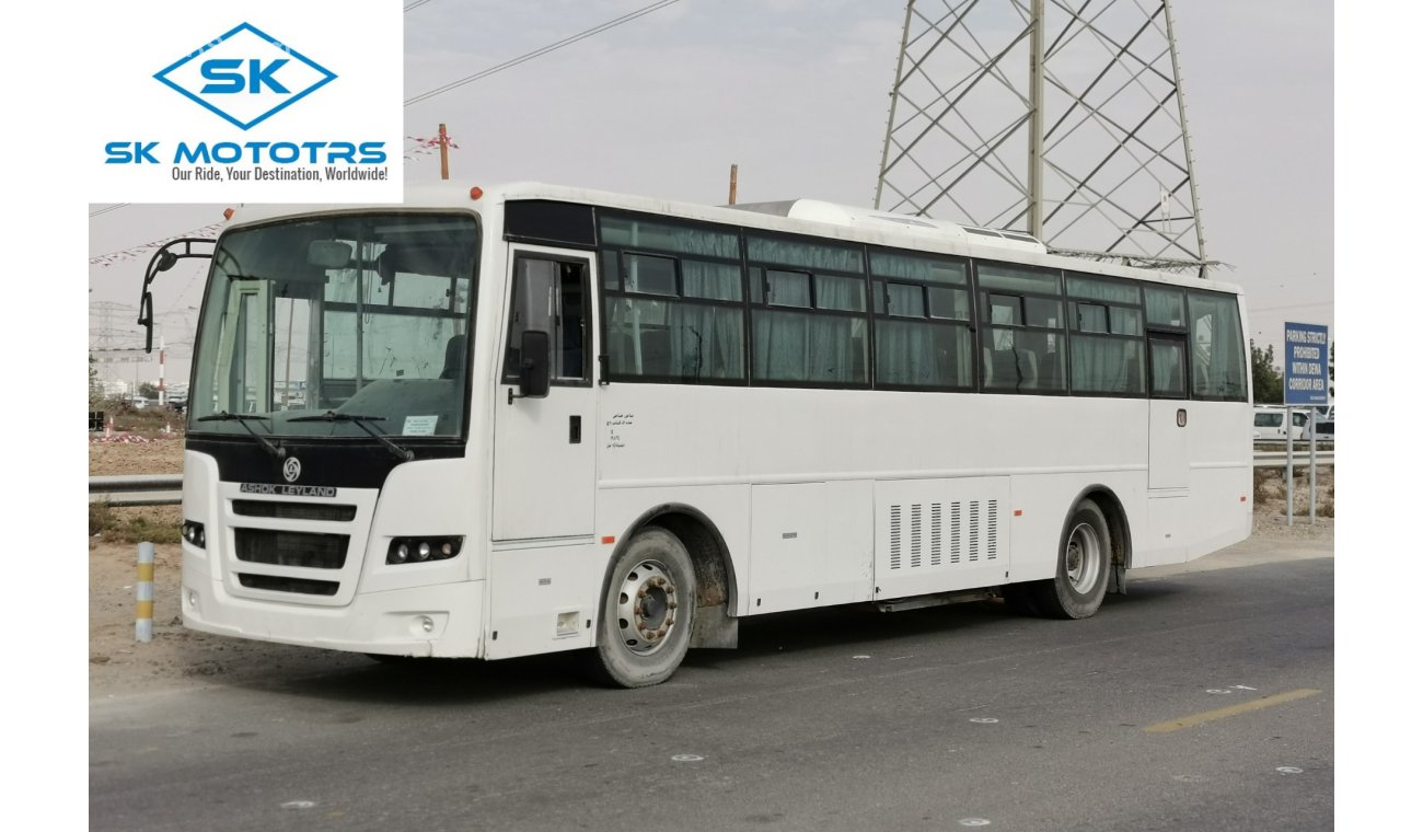 اشوك ليلاند فالكون 6CY Turbo Diesel Engine, 22" Tyre, Roof A/C Ventilators, Automatic Passenger Door, (LOT # 4383)