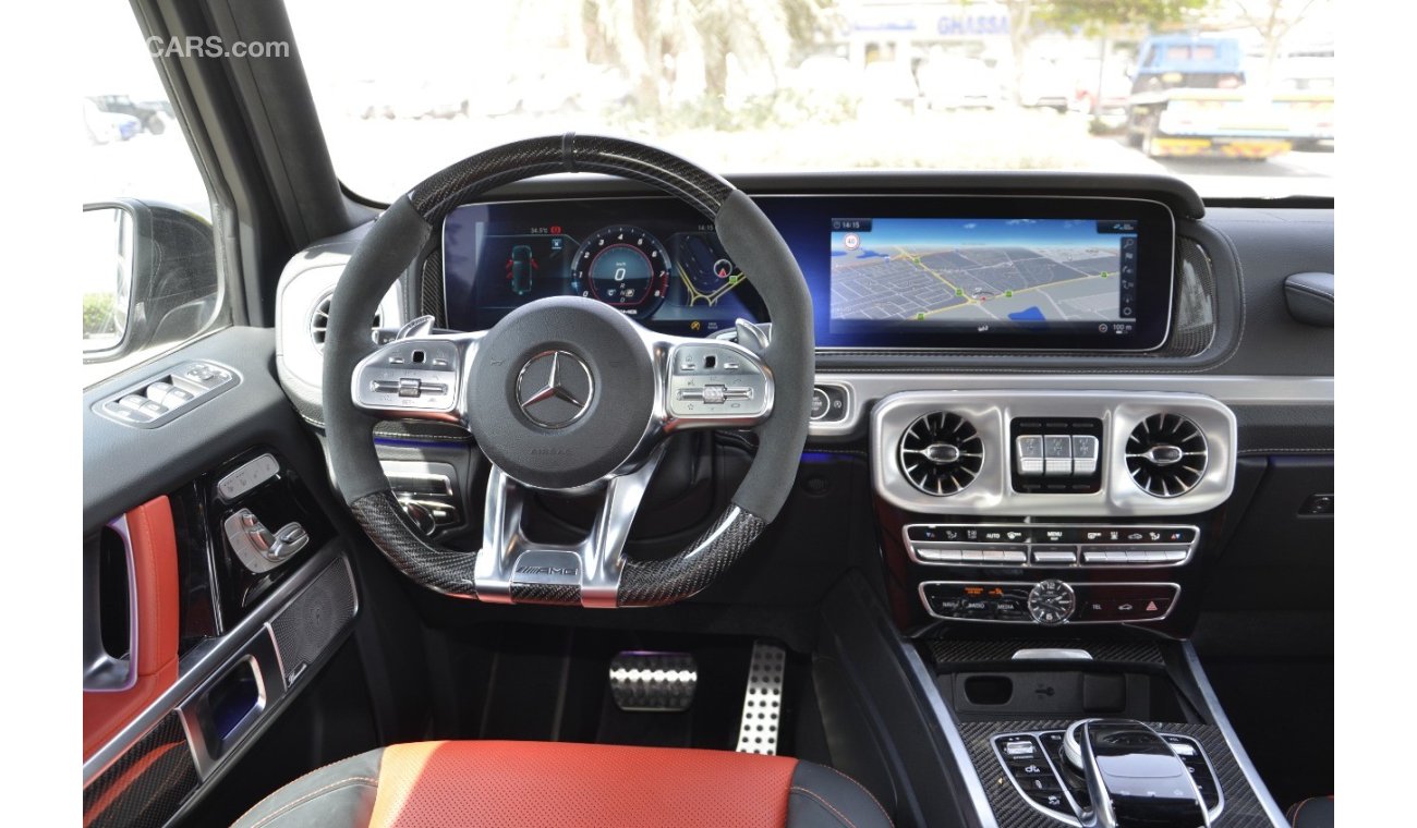 مرسيدس بنز G 63 AMG نايت بكج كاربون فايبر + اضافات خاصة موديل 2019 (ضمان)