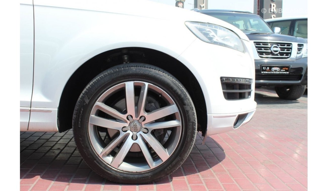 أودي Q7 QUATRO V6 3.0 FULLY LOADED 2015 GCC FSH WITH AGENCY IN MINT CONDITION