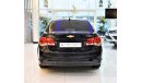 شيفروليه كروز AMAZING Chevrolet Cruze LS 2013 Model!! in Black Color! GCC Specs