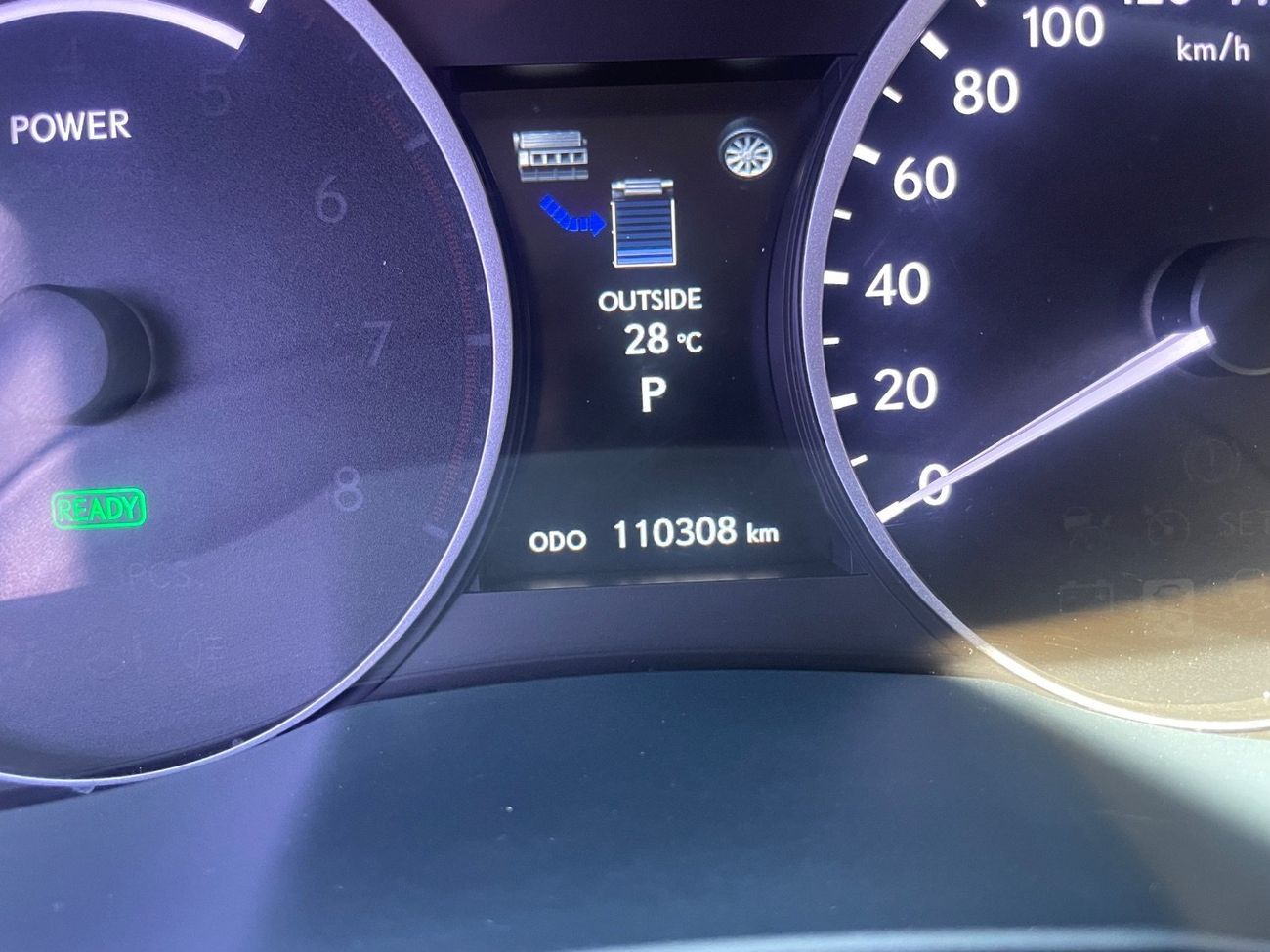 لكزس ES300h لكزس ES300 هايبرد وارد كوريا اوراق جمارك فل اوبشن بدون حوادث