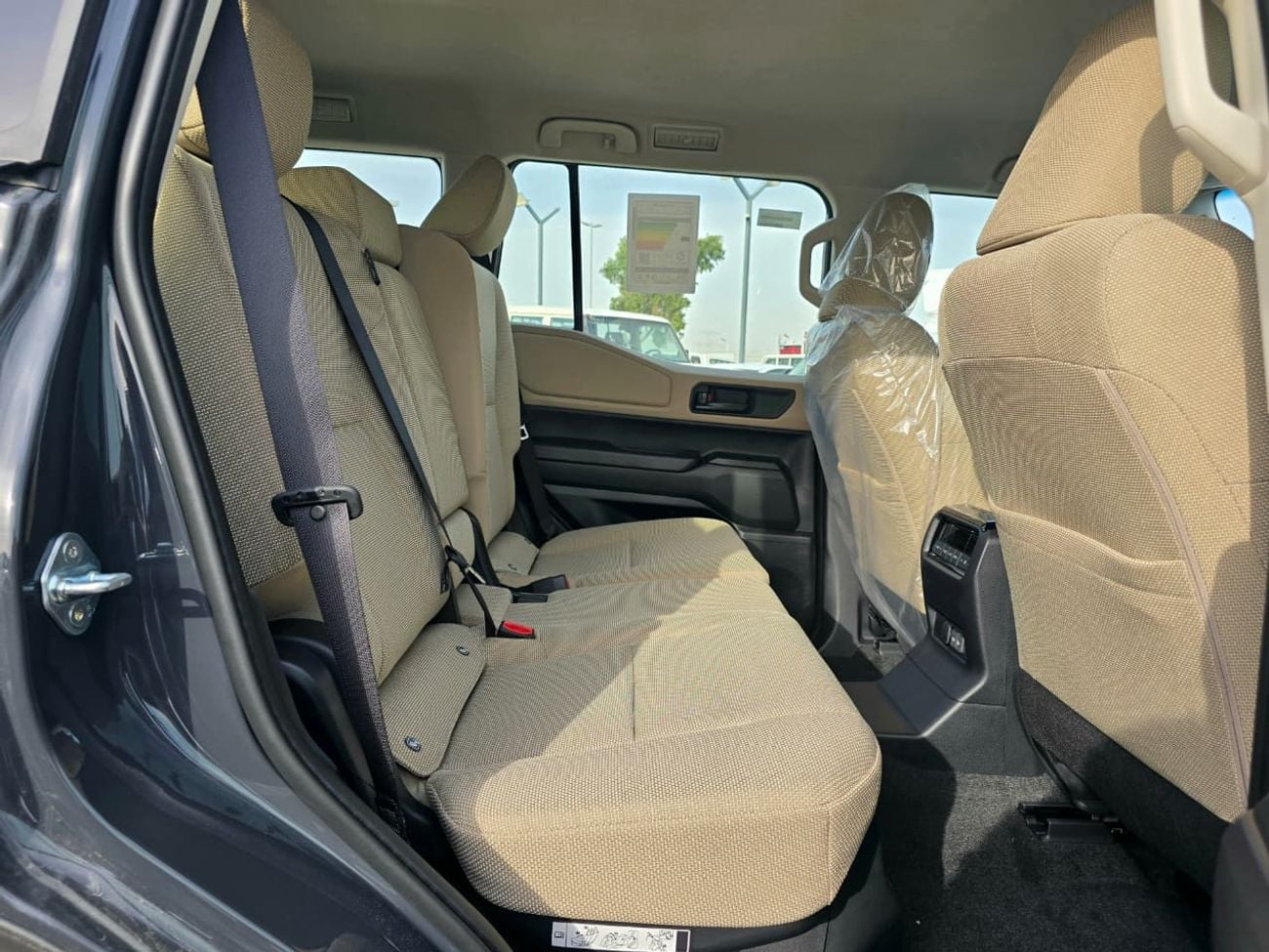 تويوتا برادو Toyota land Cruiser prado  MID 2.4l petrol Turbo A/T SUV 4WD  grey color 2026 model